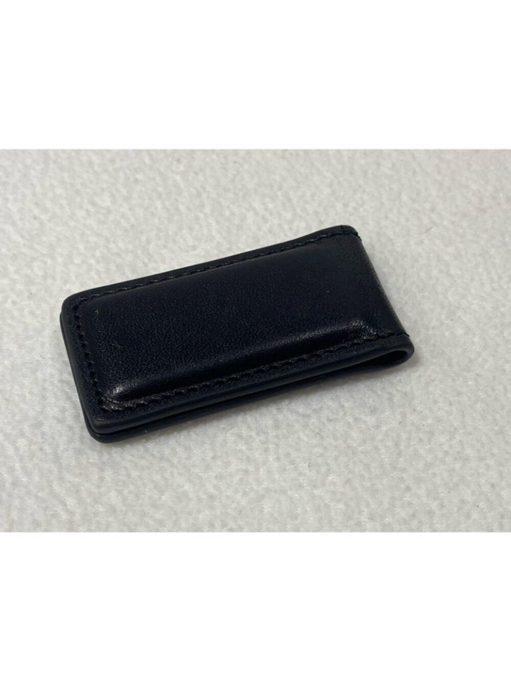 Jos. A. Bank Leather Magnetic Money Clip Black • New with box & tag - Picture 15 of 16
